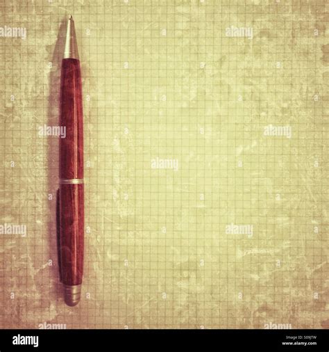 Pen and paper. Background for Write Stock Photo - Alamy