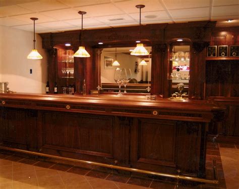 Would live to have this in my house! Walnut bar!!! | Bars for home ...