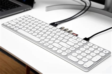 An external keyboard with a built-in multi-port hub sounds like sheer genius - Yanko Design