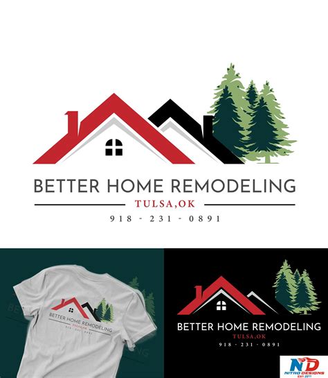 Better Home Remodeling Logo Design - Nitro Designs