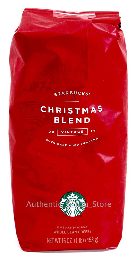 Amazon.com : Starbucks Winter Blend Melange D'Hiver Whole Bean Coffee ...