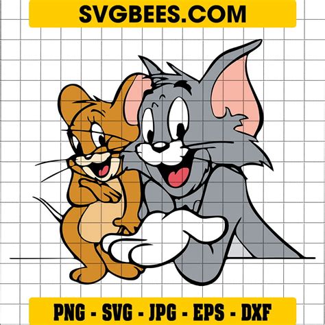 WB Character Tom and jerry SVG, Mockup and PNG - SVGbees