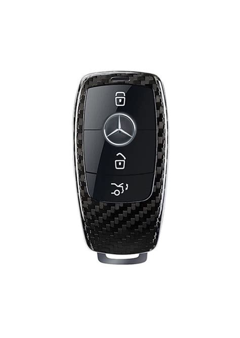 Mercedes-benz Key Cover Carbon Fibre Pattern A-class, E-class, C-class ...