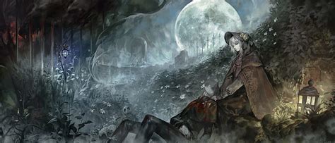 HD wallpaper: Video Game, Bloodborne, Dark, Gothic, Moon, Plain Doll (Bloodborne) | Wallpaper Flare