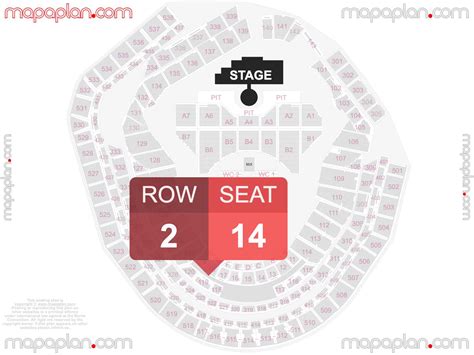 New York Citi Field detailed interactive seating chart with seat & row numbers - MapaPlan.com