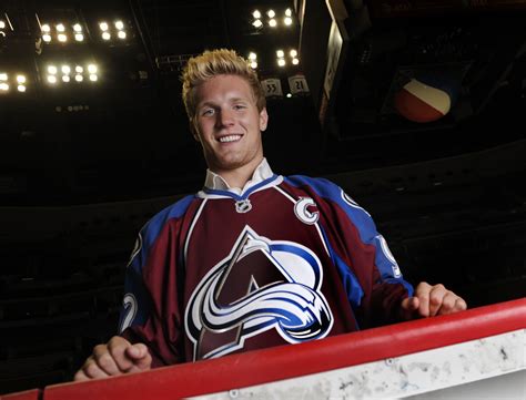 Gabriel Landeskog Colorado Avalanche, Gabes, Hockey, Varsity Jacket ...