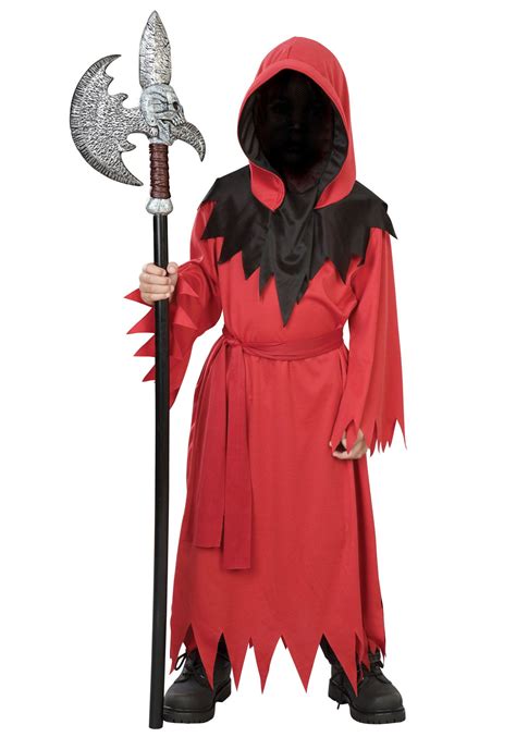 Boys Red Faceless Ghost Costume - Halloween Costumes