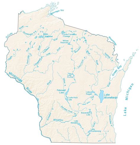 Map Wisconsin Google Maps - London Top Attractions Map