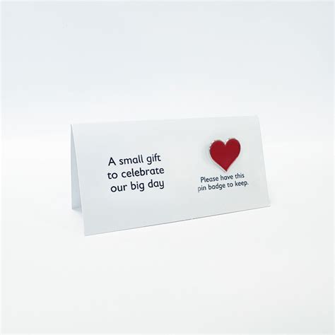 Save the Children Pin and Wedding Favour Card- Individual | Save the Children Shop