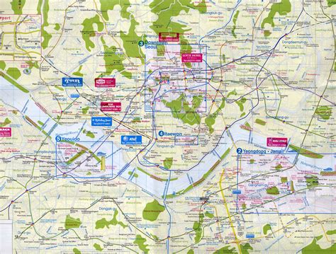 Seoul City Map - Seoul Korea • mappery