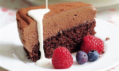 Mary Berry: Celebration chocolate mousse cake | Chocolate mousse cake ...