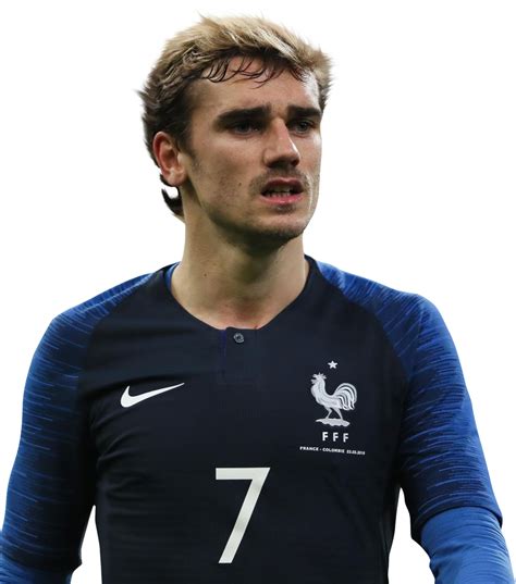 Antoine Griezmann France football render - FootyRenders