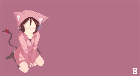 Nekonime Girl Minimalist #1 by SylvestriZ on DeviantArt