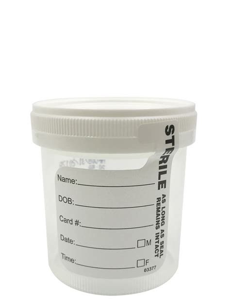 Urine Collection Cup Sterile WB902 | Identify Diagnostics