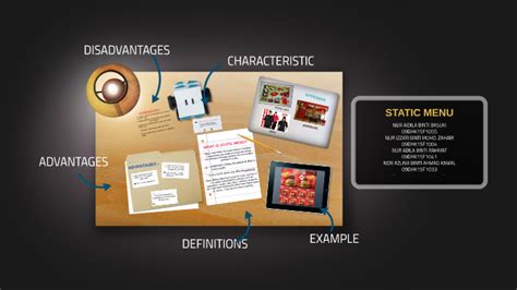 STATIC MENU by aidila basuki on Prezi