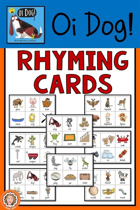 Oi Dog Literacy and Rhyming Activities | Rhyming activities, Rhymes, Literacy