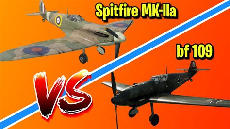 SPITFIRE VS BF109! : War Thunder Gameplay (1080p) Funny :) - YouTube