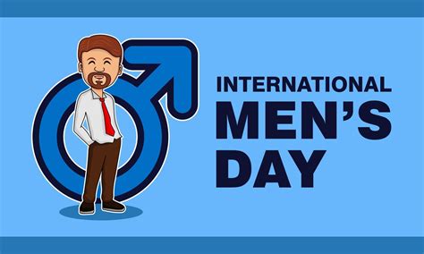 International men's day template background 13800956 Vector Art at Vecteezy