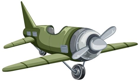 Free Vector | A military jet plane cartoon