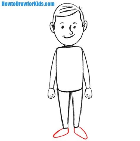 How to Draw a Man for Kids - Easy Drawing Tutorial