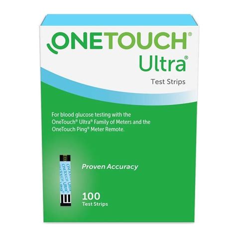 One Touch Ultra, Blue, Test Strips - 100 strips from The Online Drugstore at SHOP.COM