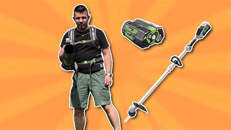 Ego Electric Cordless String Trimmer and Backpack Leaf Blower Review - YouTube