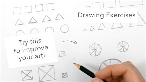 Drawing Exercises for Beginners - How to improve your Art skills - YouTube