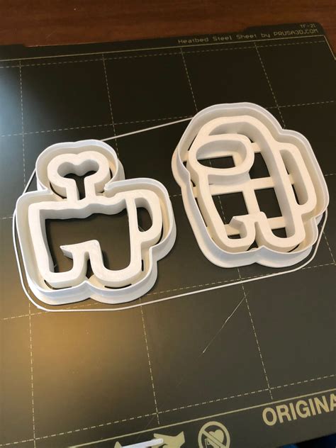 Among Us Cookie Cutters . ~ 3D printed in your color and/or size choice ...