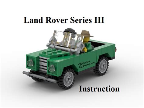 LEGO MOC Land Rover Series III by BrickAA | Rebrickable - Build with LEGO