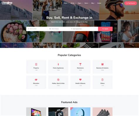 20+ Best Classified Website Templates🥇2024 - [Edition] RadiusTheme ...