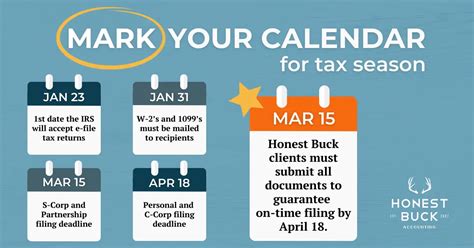 Tax Form Deadlines 2023 - Printable Forms Free Online