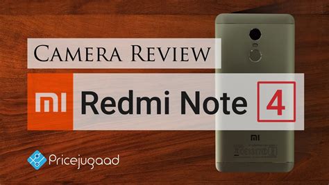 XIAOMI REDMI NOTE 4 - Camera Review - YouTube