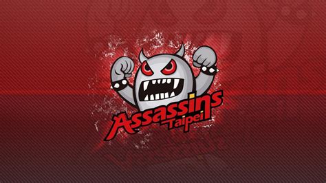 taipei, assassins, sports, red, 1080P, logo HD Wallpaper