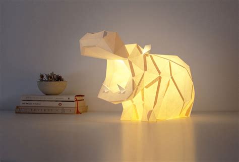 Geometric Animals Come to Life in DIY Lamp Kits by OWL | Animal lamp, Diy lamp, Geometric animals