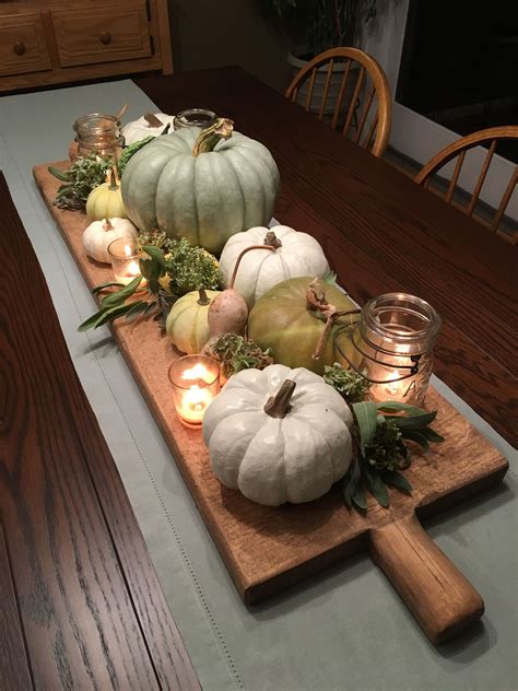 Fall Table Centerpieces Functional