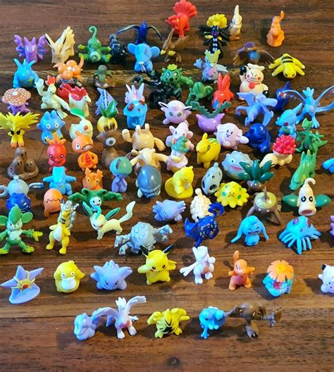 Pokemon Figures Mini Toys PVC 24 144 pcs | Etsy