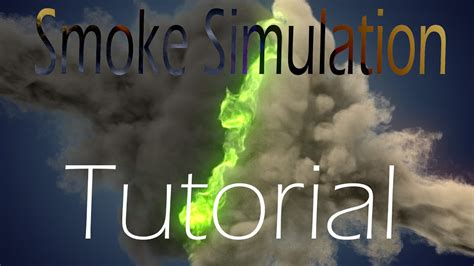 Blender smoke simulation tutorial: Smoke Recoloring - YouTube