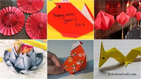 Chinese New Year Origami Ideas That Kids Can Make - Kids Art & Craft