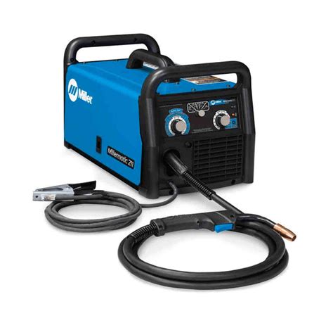 MILLER ELECTRIC MIG Welder 120/240VAC Review - Mig Welder Cart