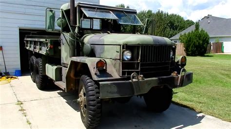 Kaiser Jeep M35A2 "Deuce and a Half" FOR SALE - YouTube