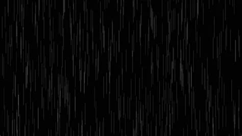 Animation on dark black background, rain... | Stock Video | Pond5