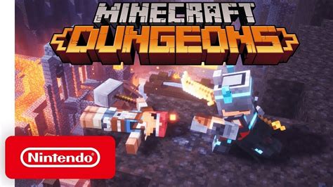 Minecraft Dungeons - Announcement Trailer Nintendo Switch 1080p - YouTube