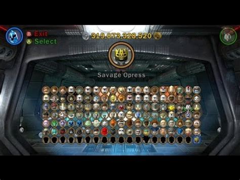 LEGO Star Wars III: The Clone Wars - A Look at All Playable Characters - YouTube