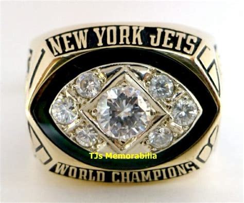 1968 NEW YORK NY JETS SUPER BOWL III CHAMPIONSHIP RING - Buy and Sell ...