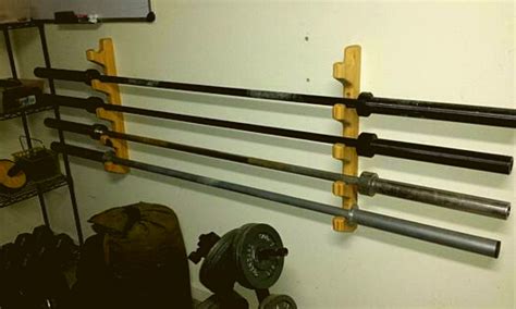 DIY Barbell Rack – How to Store a Barbell Easily - Best Home Gym Equipment