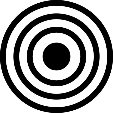 Bullseye Basic Rounded Lineal icon