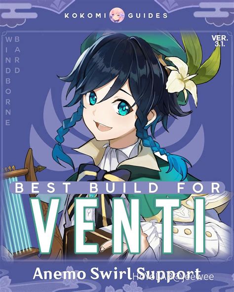 [3.1. Guide] Venti Build 🍺 (Anemo Swirl Support) Genshin Impact | HoYoLAB