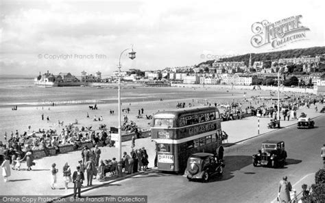 Weston Super Mare, Central Promenade 1950 - Francis Frith