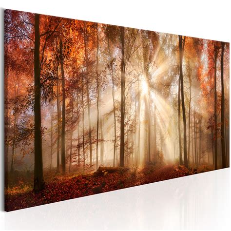 FOREST NATURE Canvas Print Framed Wall Art Picture Photo Image c-B-0235-b-a | eBay