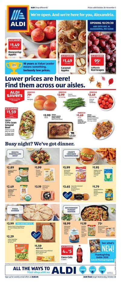 ALDI (MN) Weekly Ad Flyer October 28 to November 3